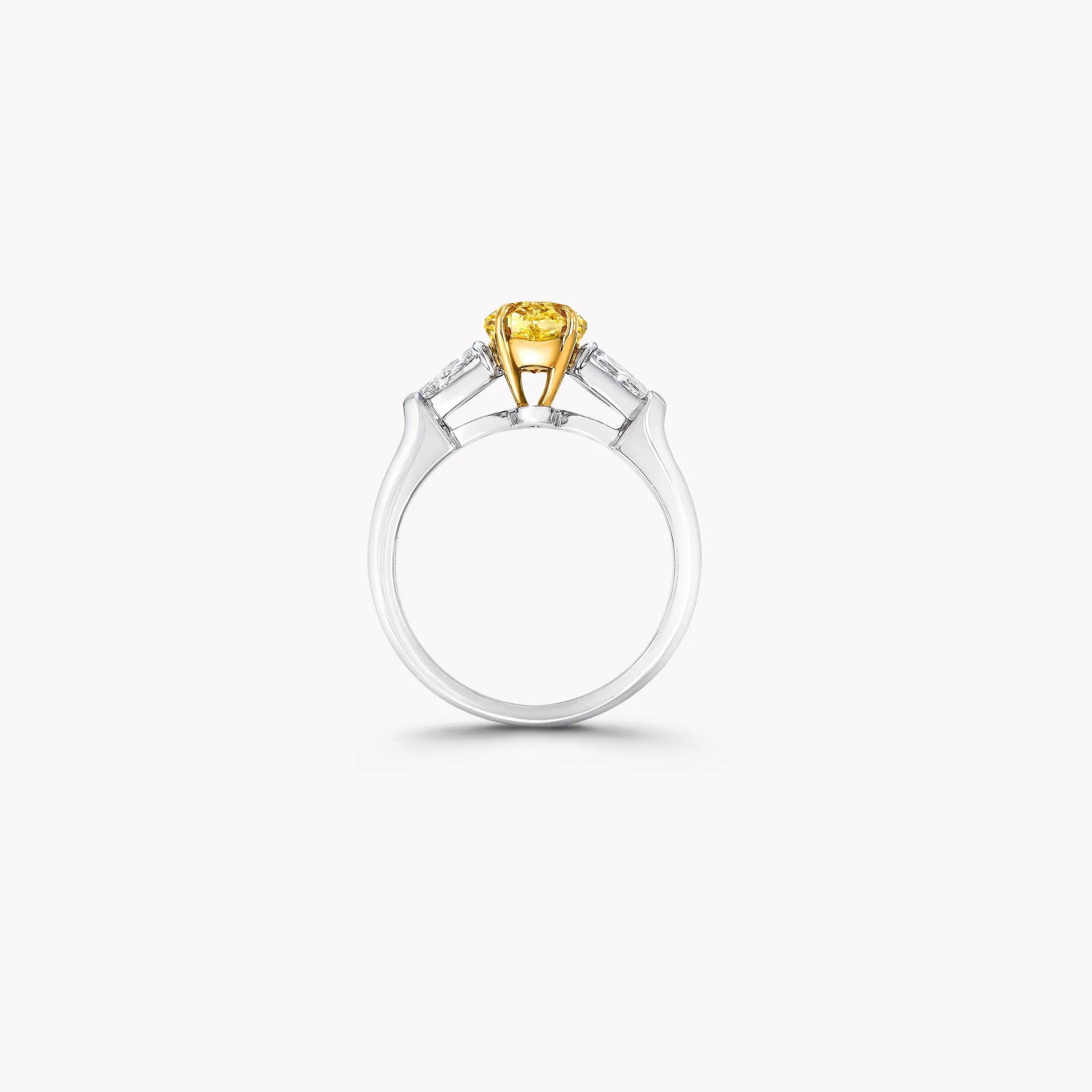 Graff Promise Oval Yellow Diamond Engagement Ring^ Oval|Promise