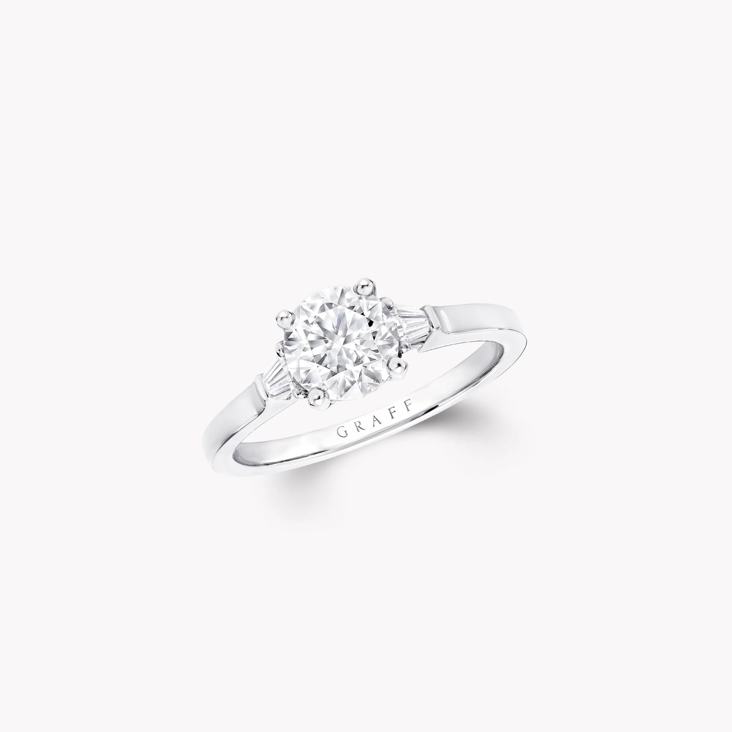 Graff Promise Round Diamond Engagement Ring^ Eternity Rings|Round