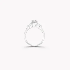 Graff Promise Square Emerald Cut Diamond Engagement Ring^ Emerald|Promise