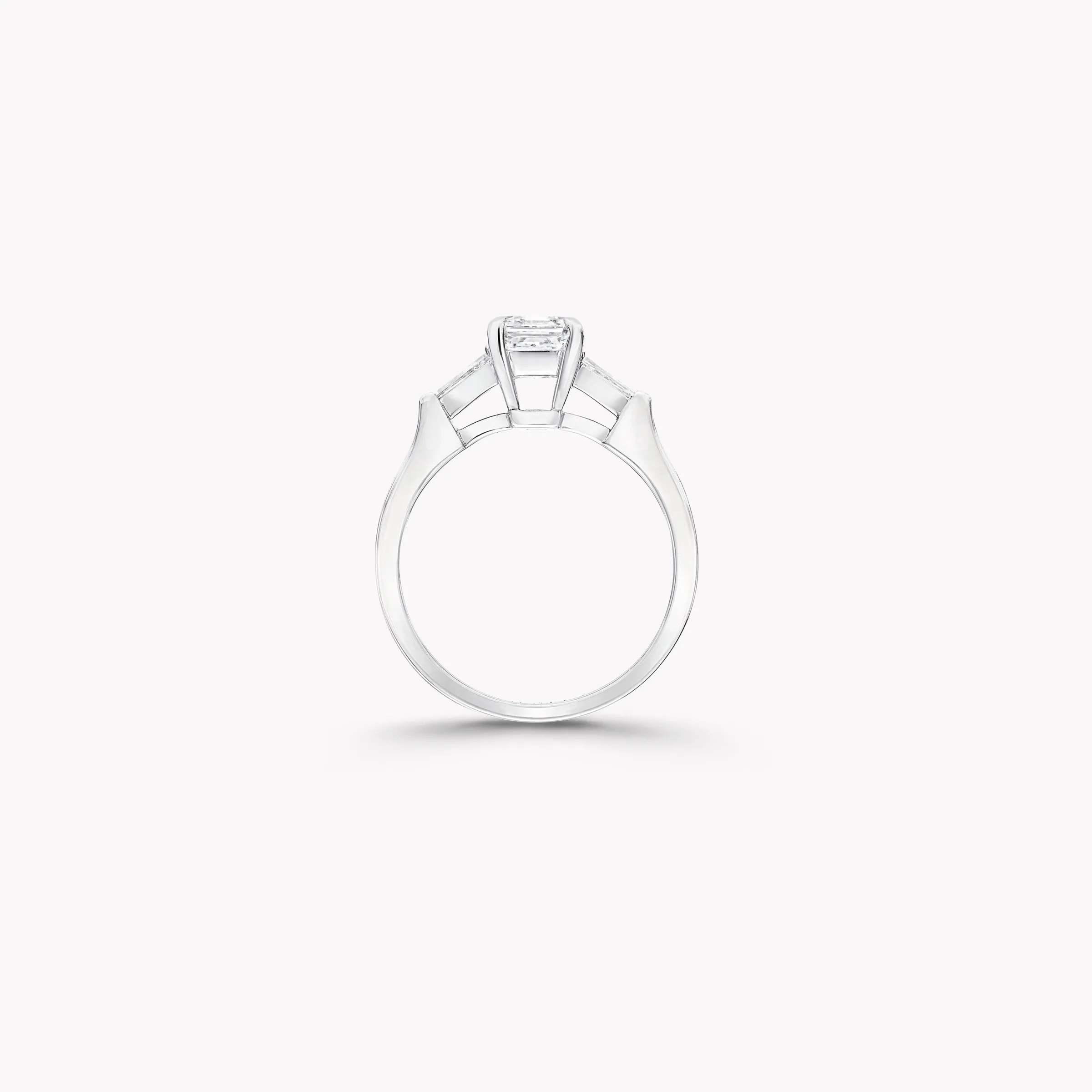 Graff Promise Square Emerald Cut Diamond Engagement Ring^ Emerald|Promise