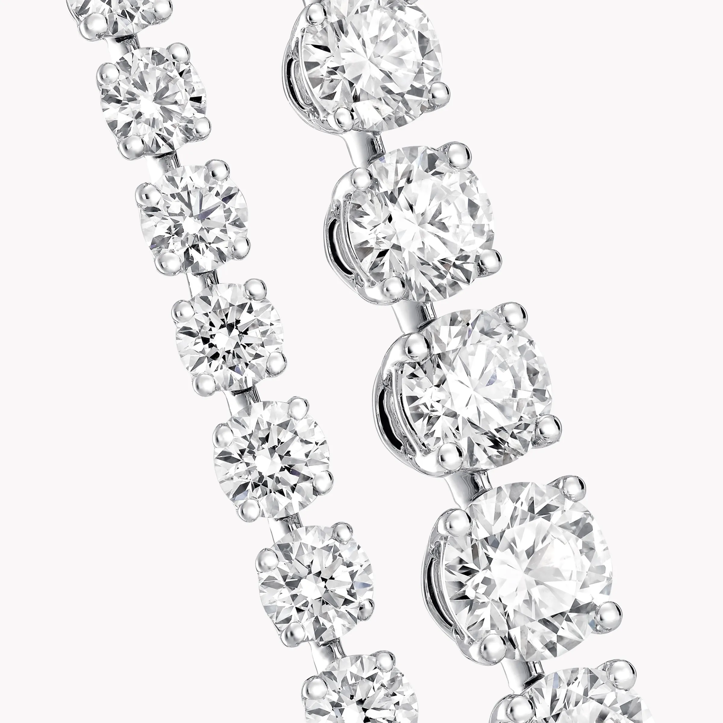 Graff Round Diamond Necklace^ Bridal Jewelry|White Diamond