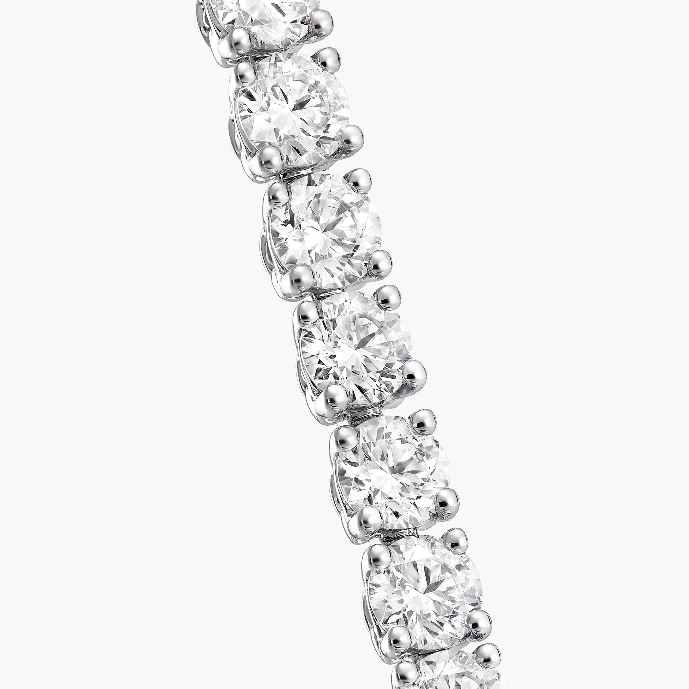 Graff Round Diamond Slim Bracelet^ Bridal Jewelry|White Gold