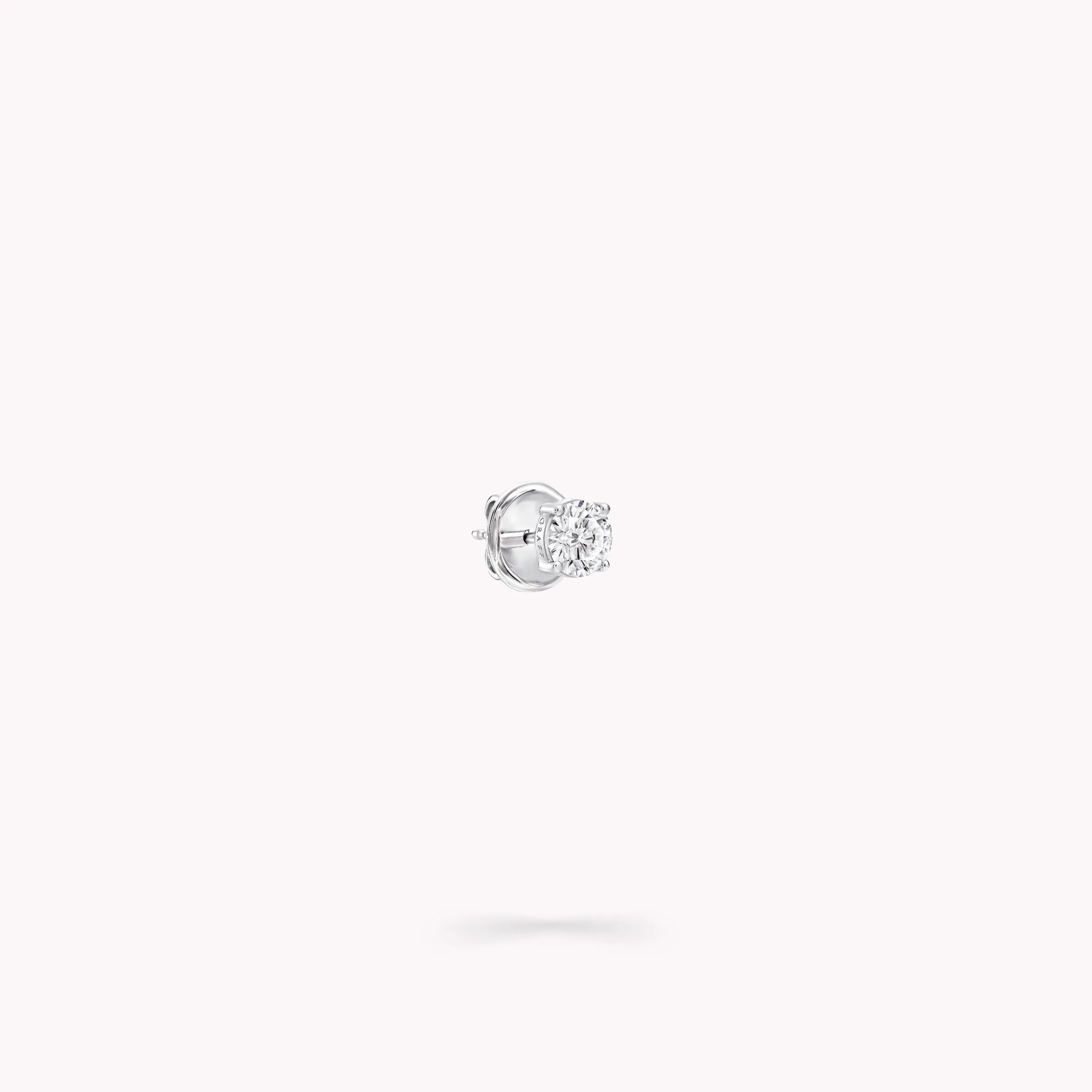 Graff Round Diamond Stud Earrings^ Bridal Jewelry|Platinum