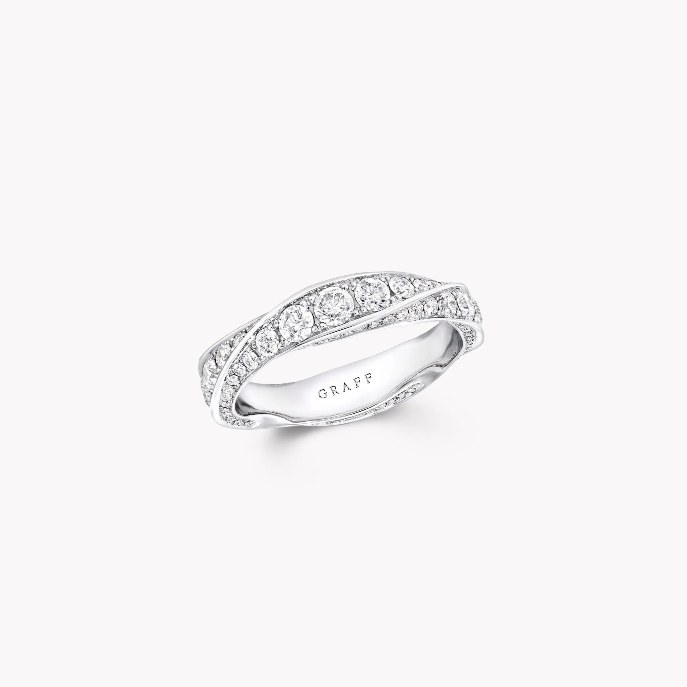 Graff Spiral Pavé Diamond Band^ For Him|For Her