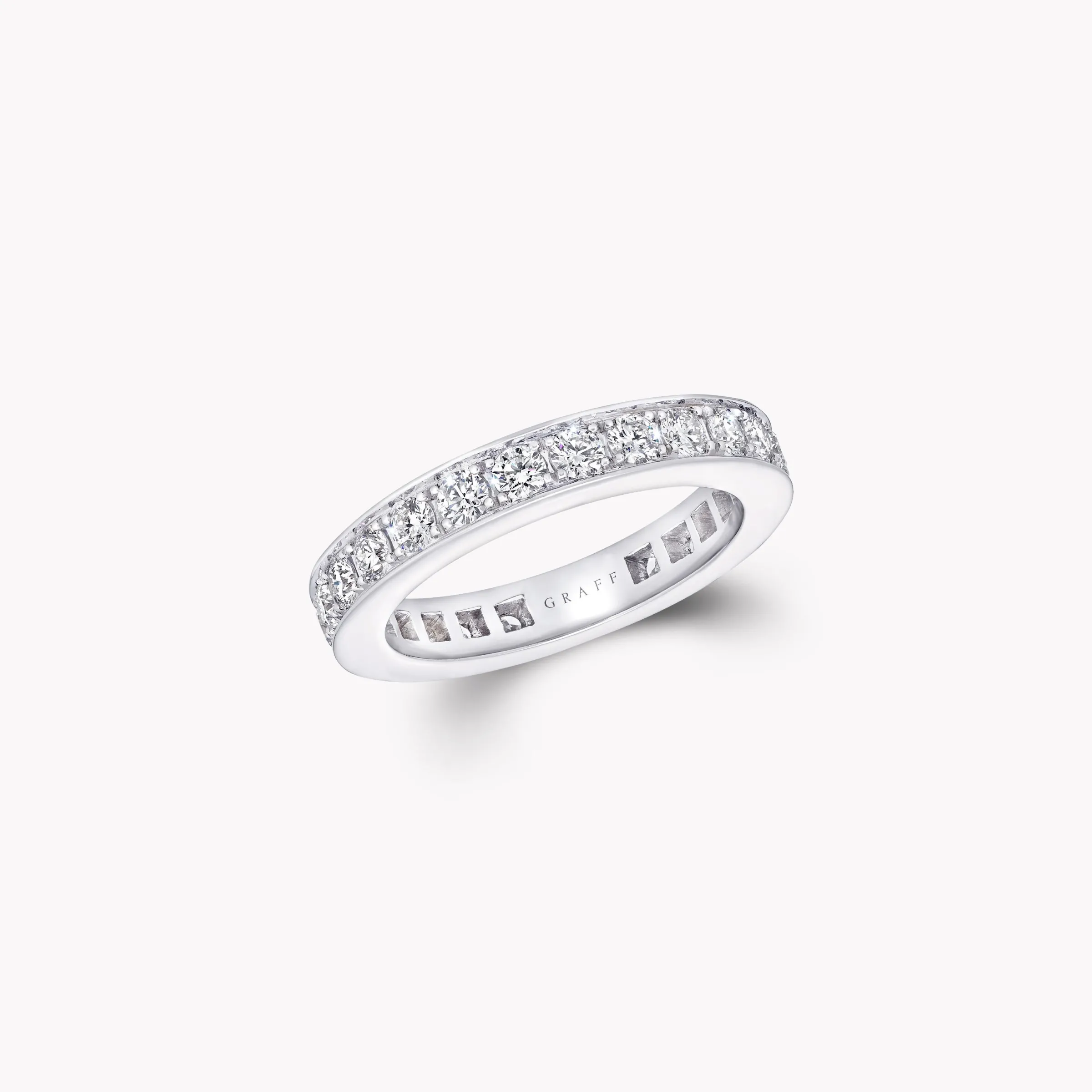 Graff Thread Set Diamond Wedding Band^ Eternity Rings|For Her
