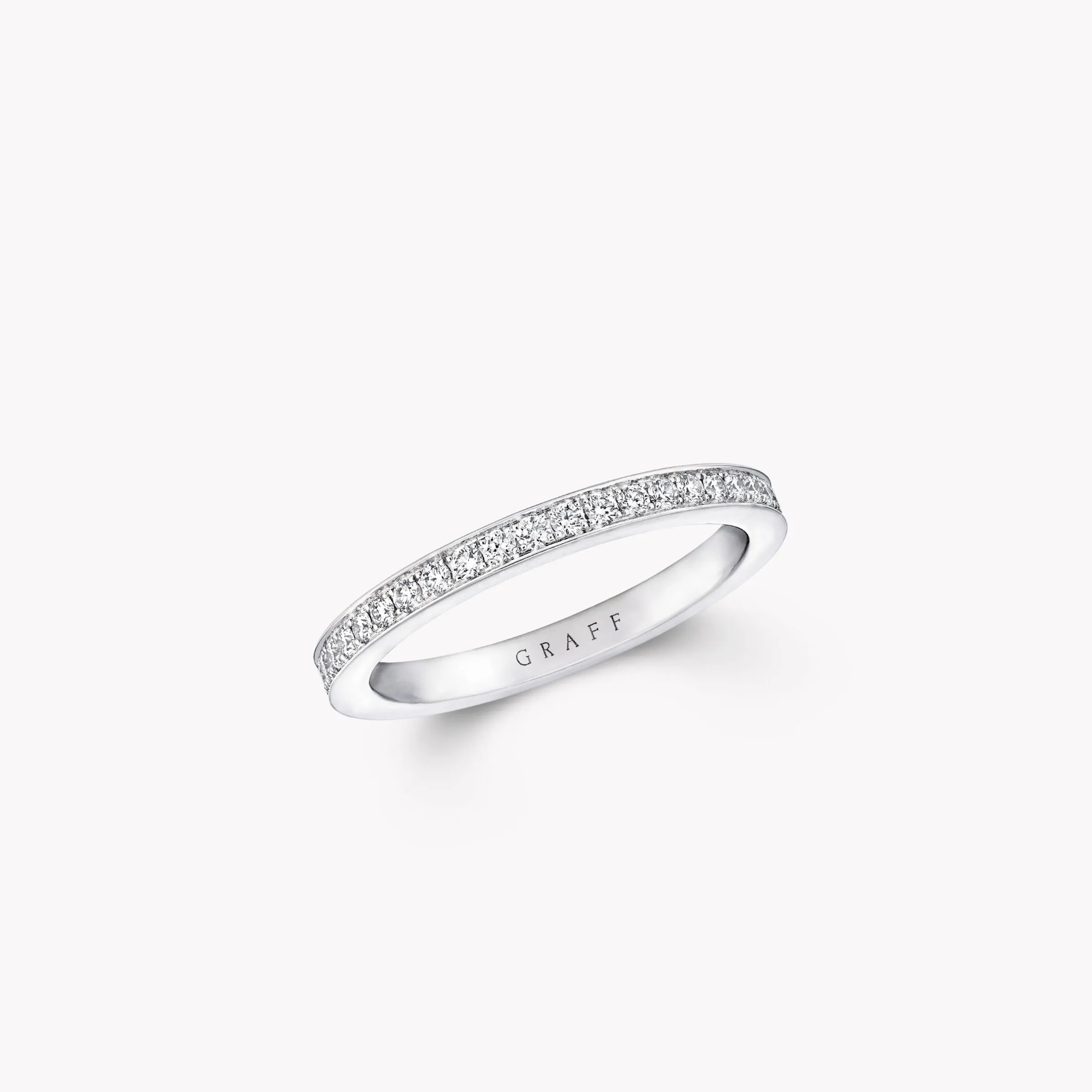 Graff Thread Set Diamond Wedding Band^ Eternity Rings|For Her