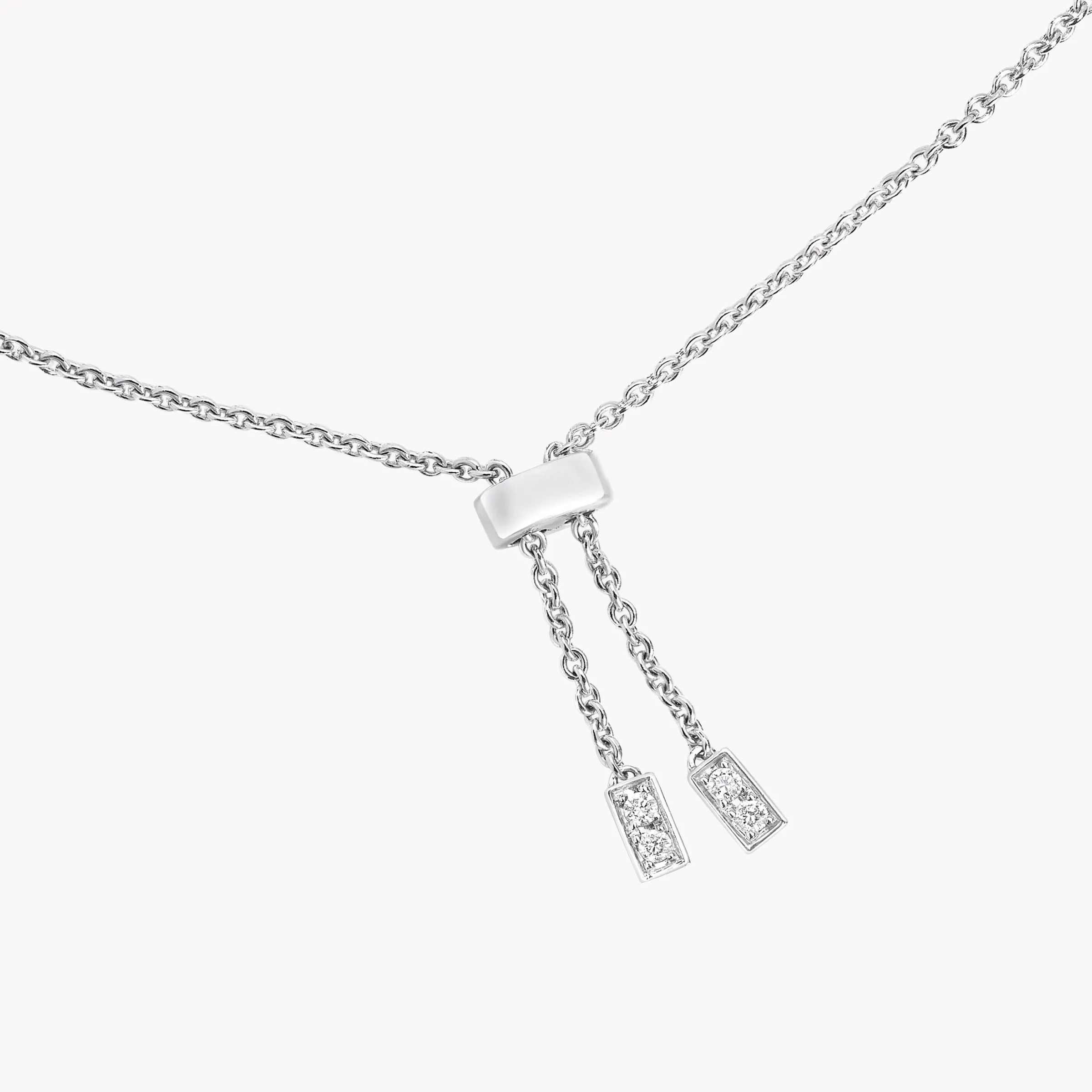 Graff Threads Diamond Mini Bracelet^ White Gold|Threads