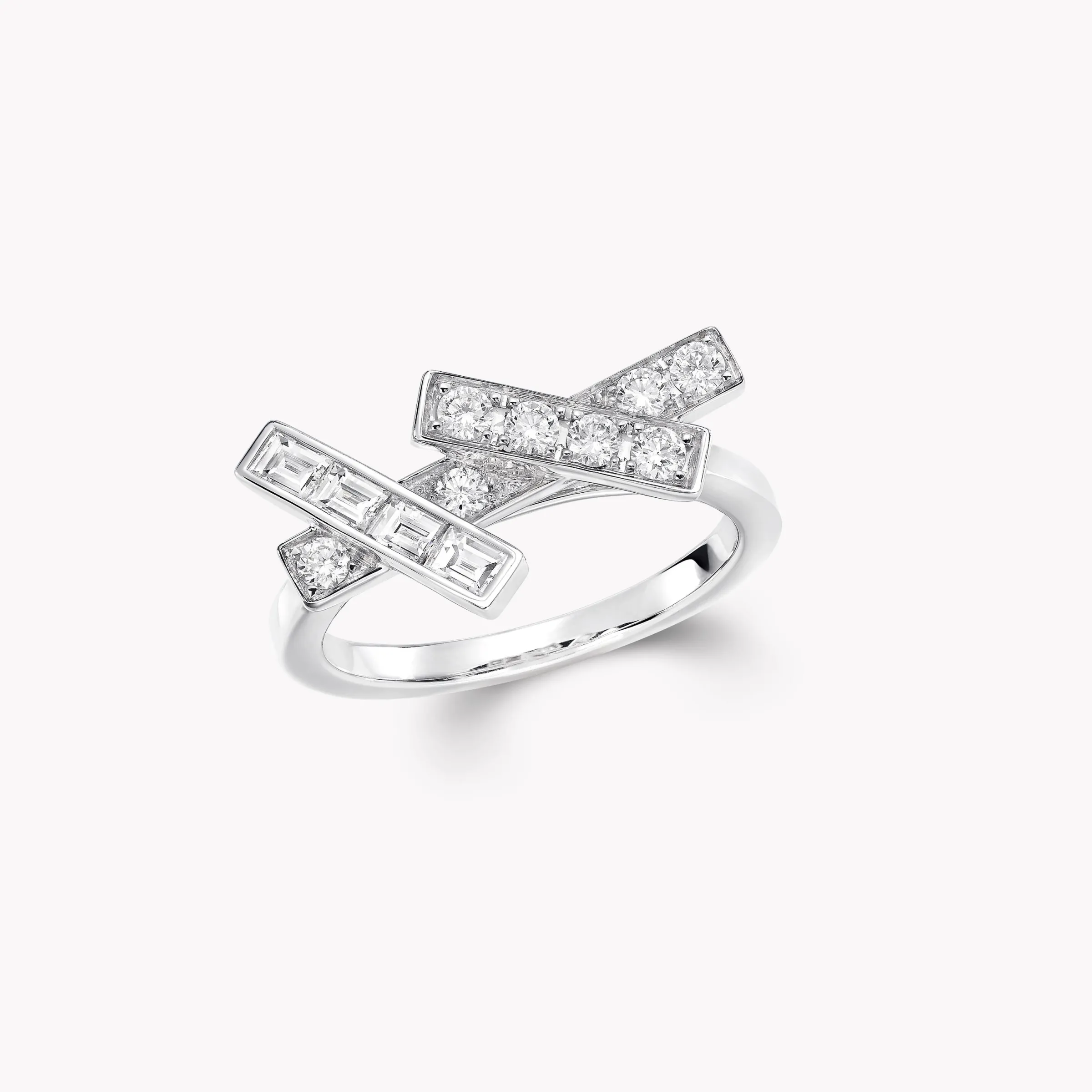 Graff Threads Diamond Mini Ring^ White Gold|Threads