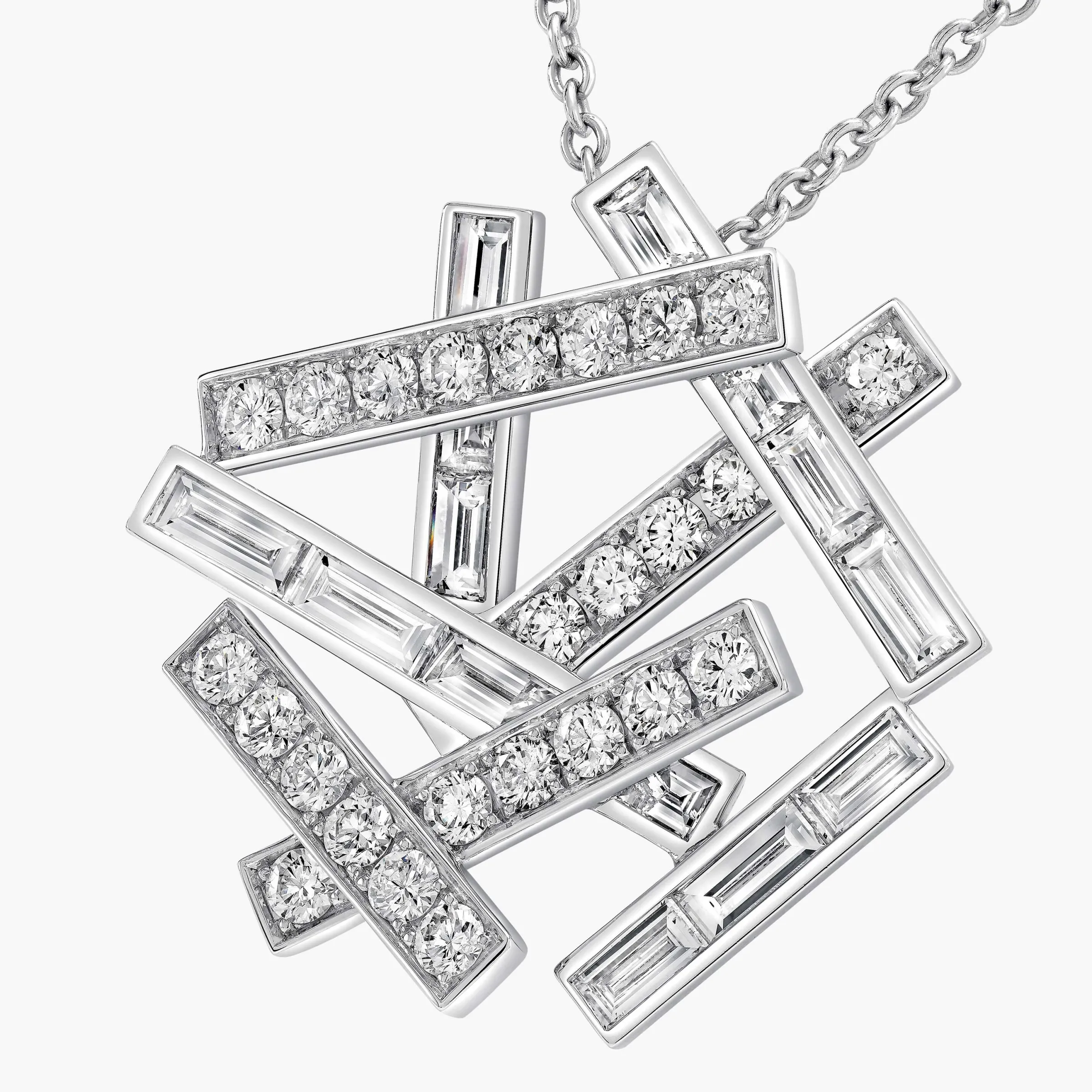 Graff Threads Long Diamond Pendant^ Threads|Necklaces & Pendants