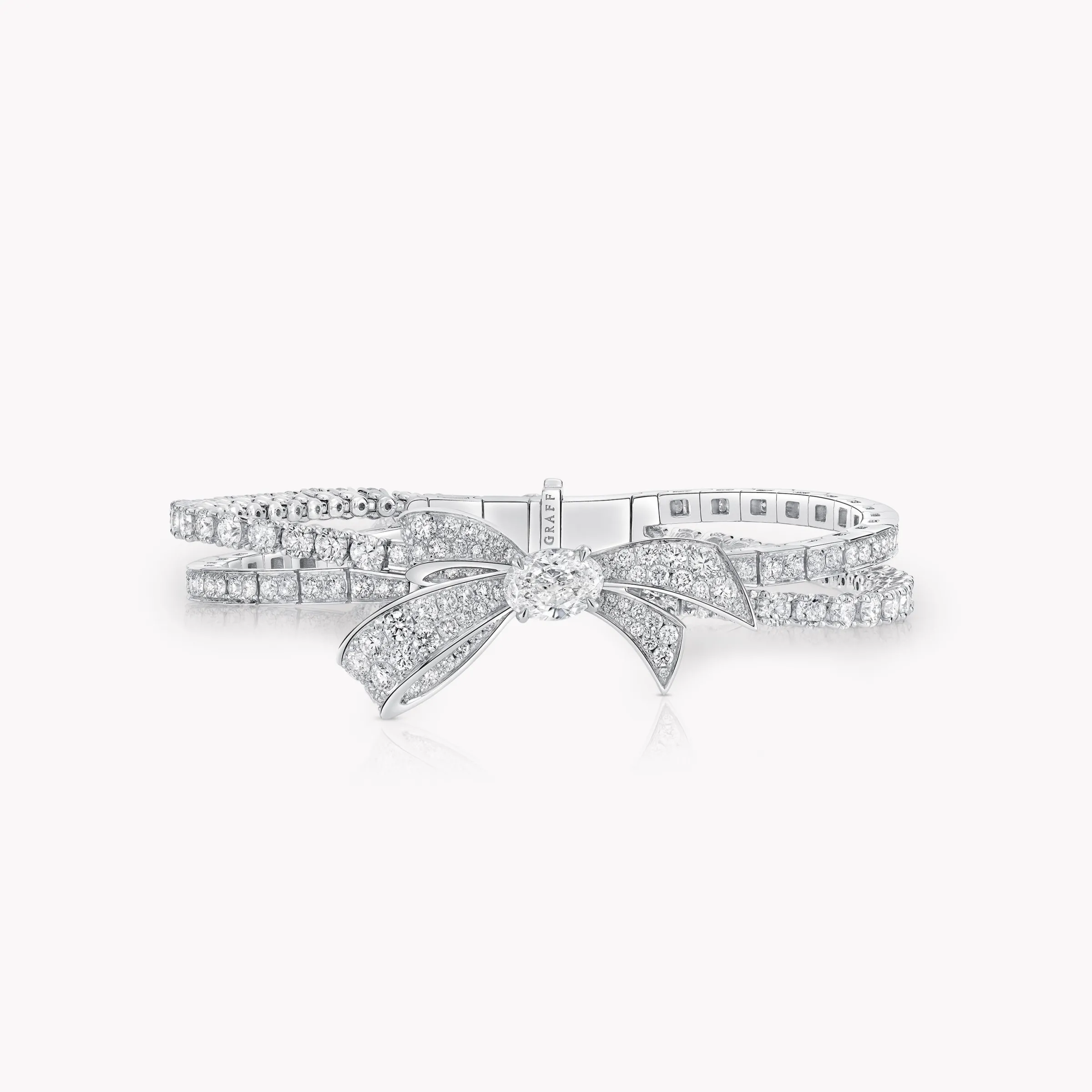 Graff Tilda's Bow Diamond Bracelet^ White Gold|White Diamond