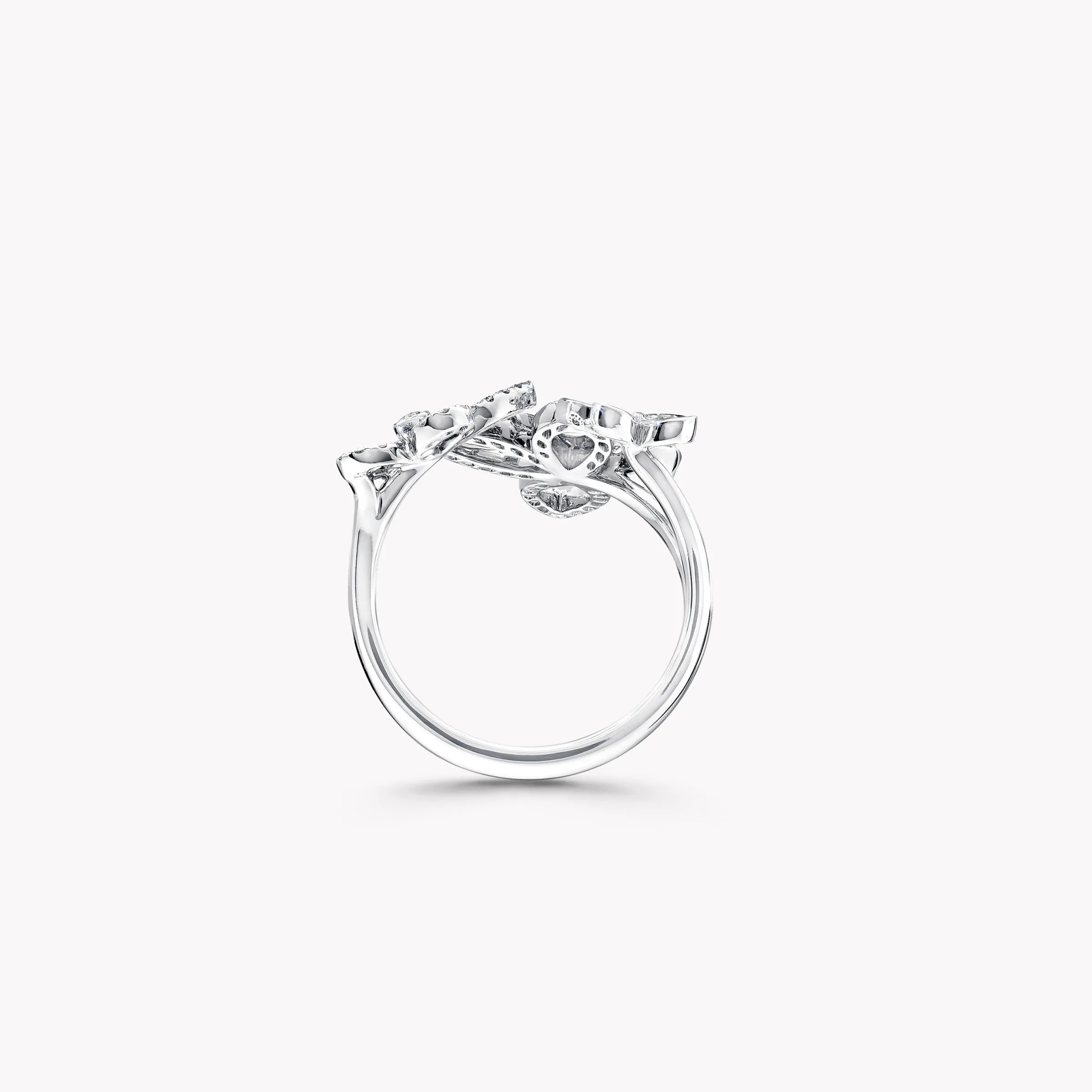 Graff Triple Butterfly Silhouette Diamond Ring^ Butterfly|Rings