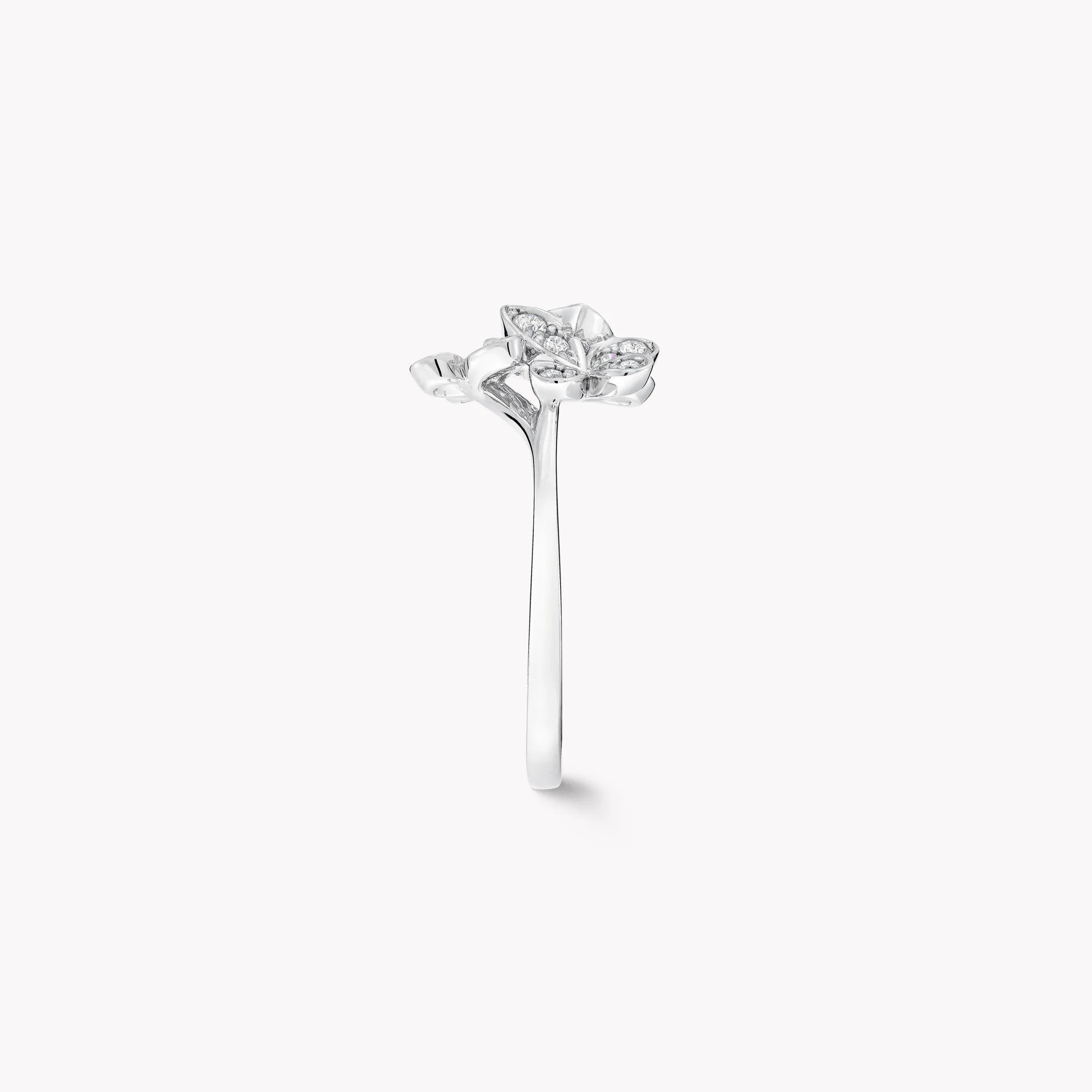 Graff Triple Pavé Butterfly Diamond Mini Ring^ Butterfly|Rings