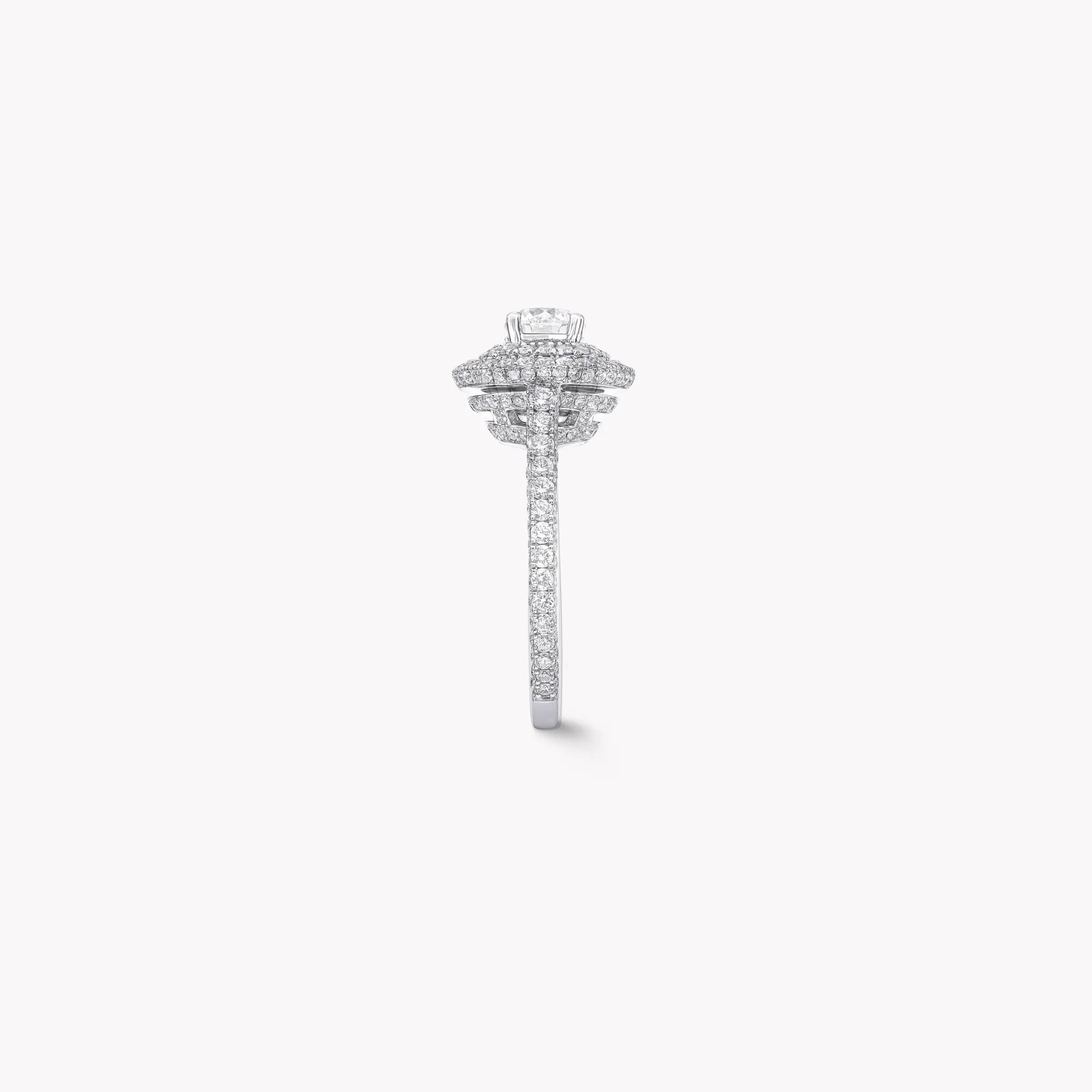 Graff Twin Constellation Round Diamond Engagement Ring^ Round|Constellation