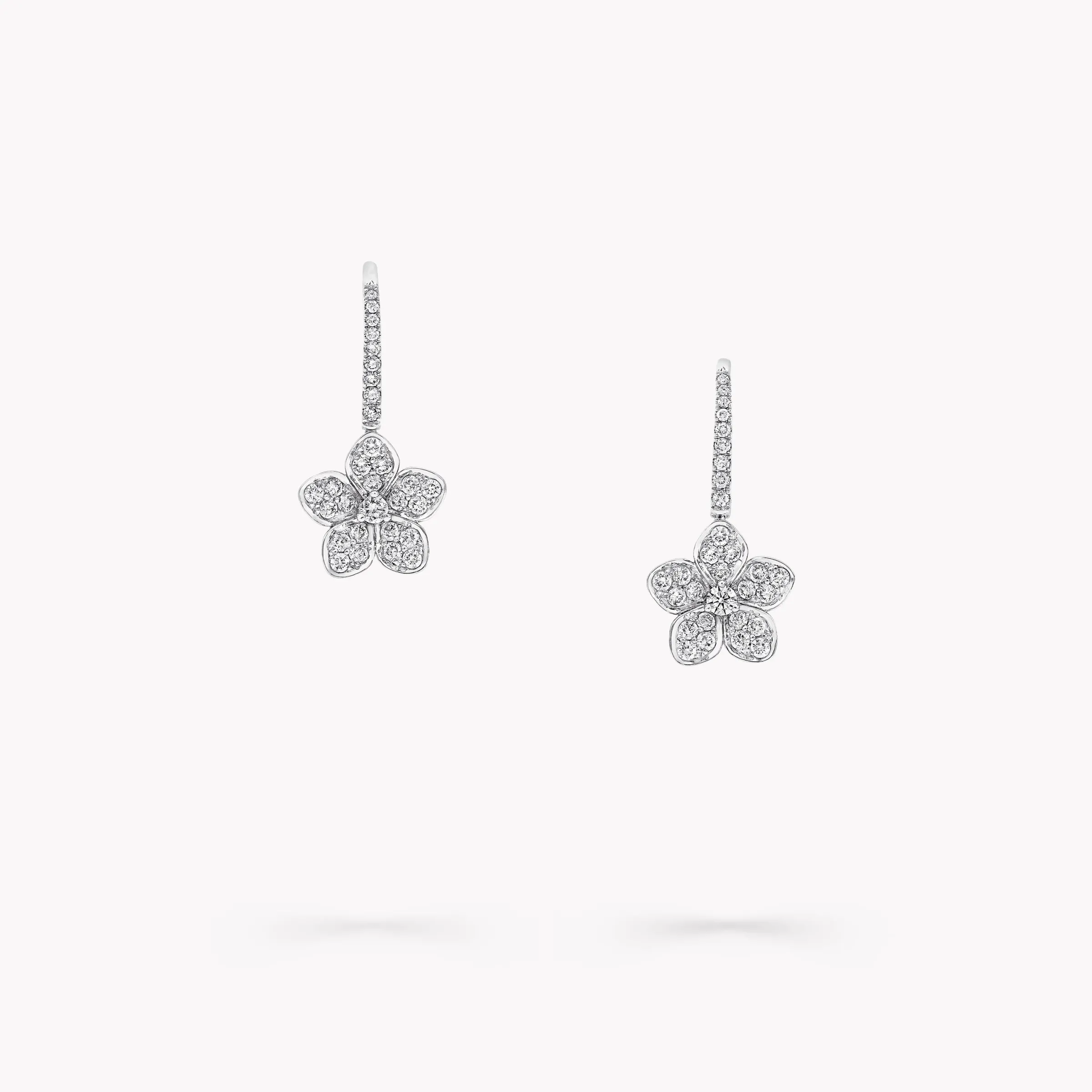Graff Wild Flower Pavé Diamond Earrings^ Wild Flower|Earrings