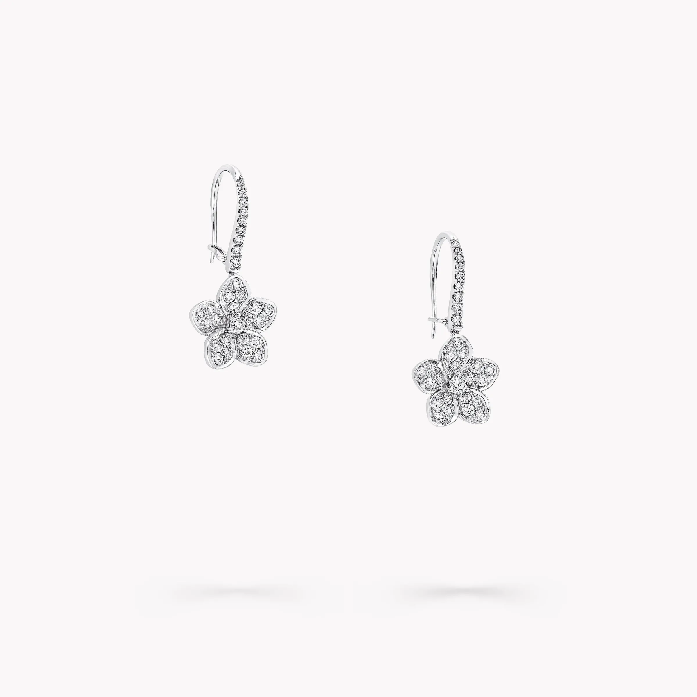 Graff Wild Flower Pavé Diamond Earrings^ Wild Flower|Earrings