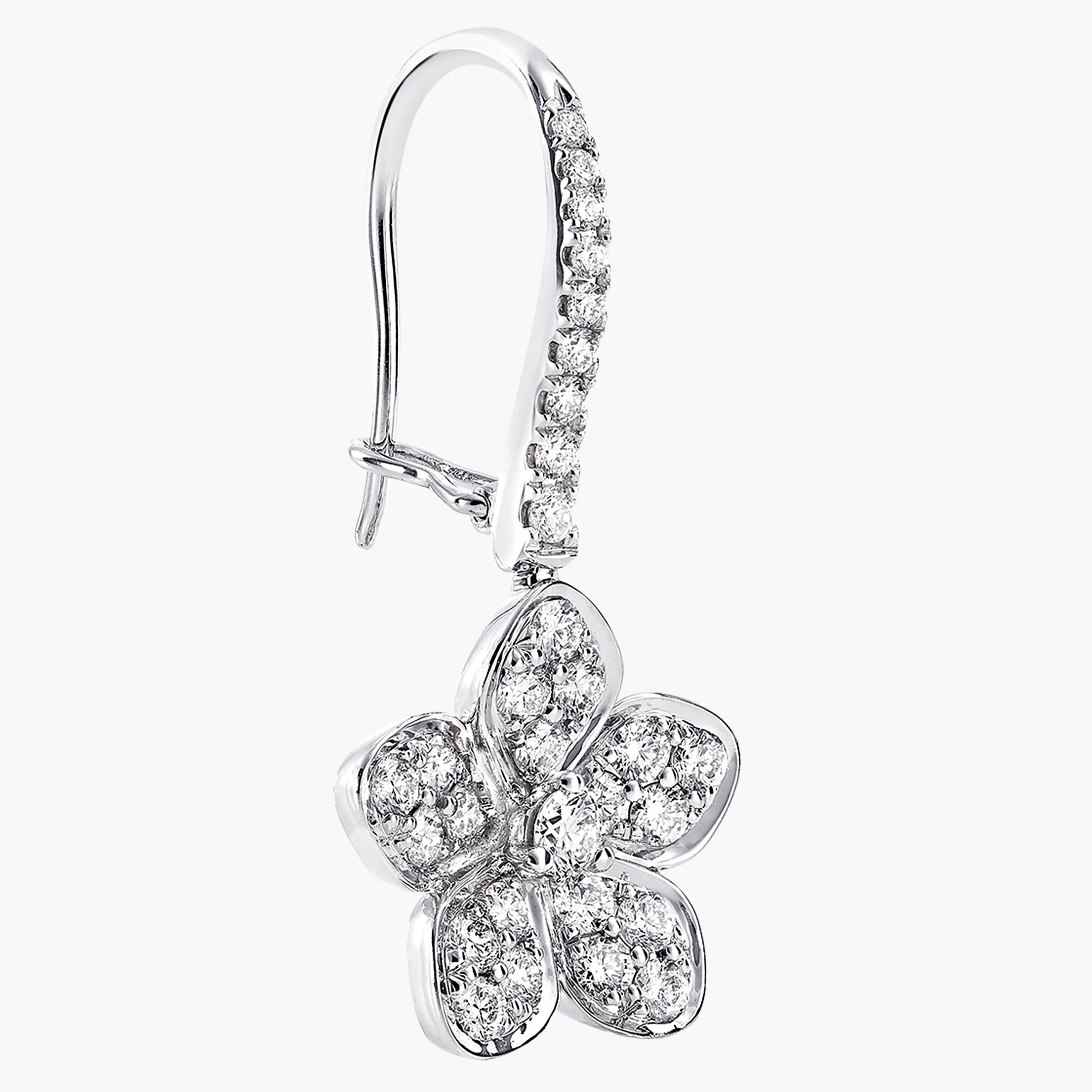 Graff Wild Flower Pavé Diamond Earrings^ Wild Flower|Earrings